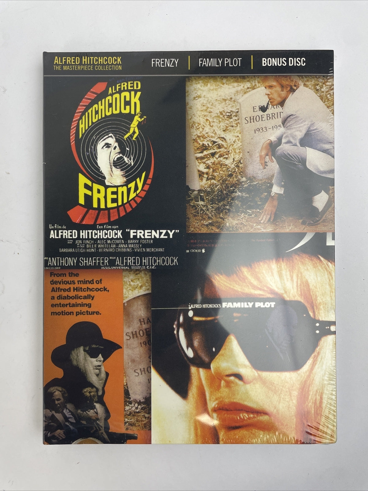Alfred Hitchcock The Masterpiece Collection " Frenzy " Family Plot- DVD Video