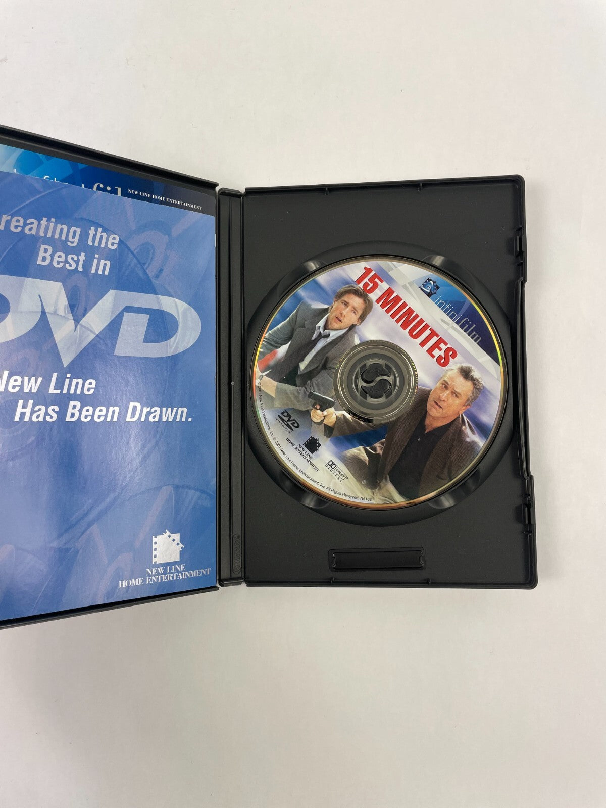 15 Minutes A Slam Bang Thriller! Robert De Niro Edward Burns DVD Movie