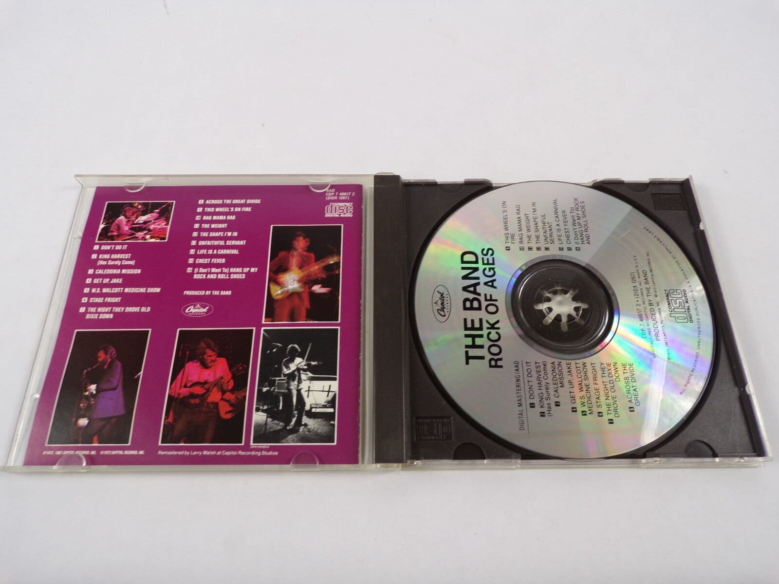 The Band Rock Of Ages Special Abridged Compact Disc Version Of The Two Set CD#45