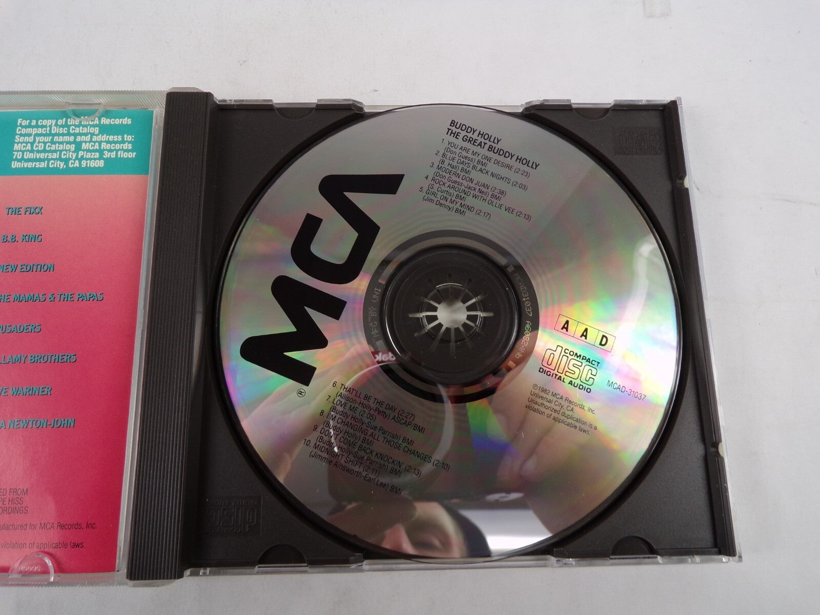 The Great Buddy Holly You Are My One Desire Love Me Midnight Shift CD#57