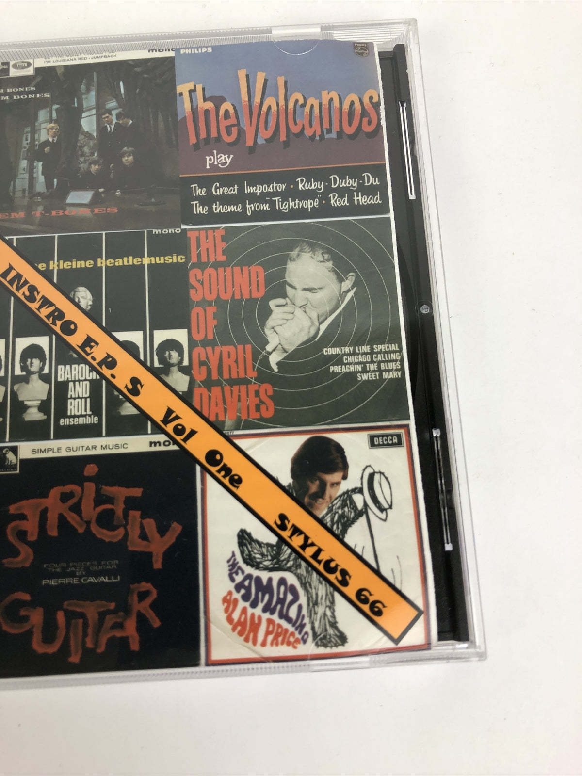 Rare U.K.  Pressed Instro E.P. S Volume 1 CD - Stylus 66 The Volcanoes +++++ #7