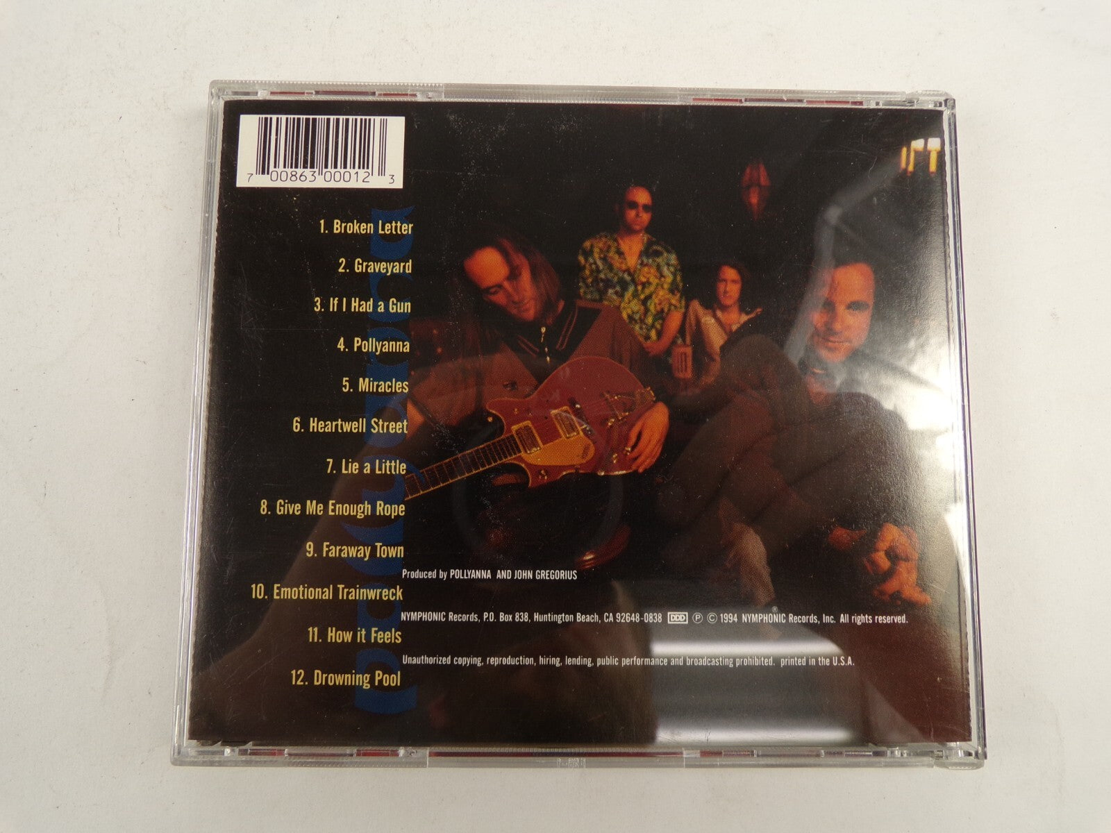 Pollyanna Broken letter pollyanna lie a little miracles Faraway Town CD#48