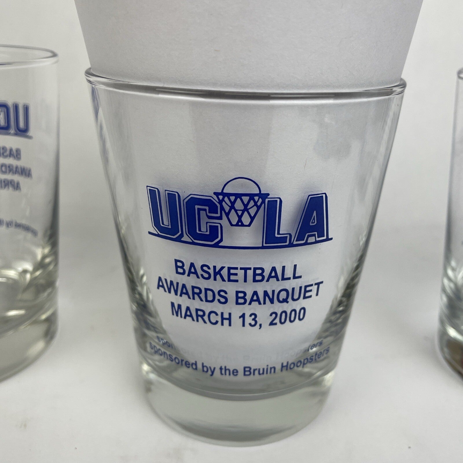 6 x UCLA Bruins Basketball Awards Banquet Bar Highball Glass 95 97 99 00 01 02