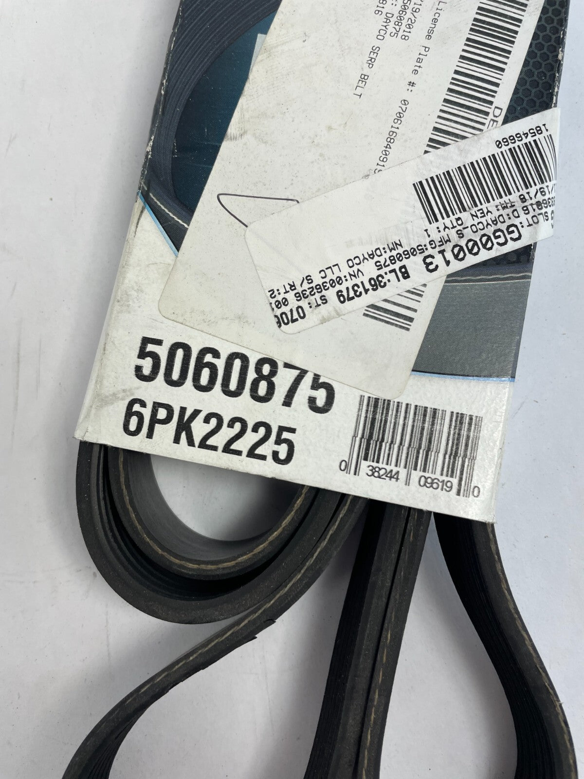OEM Dayco Poly Rib 5060875 6PK2225 Check Belt Tensioner