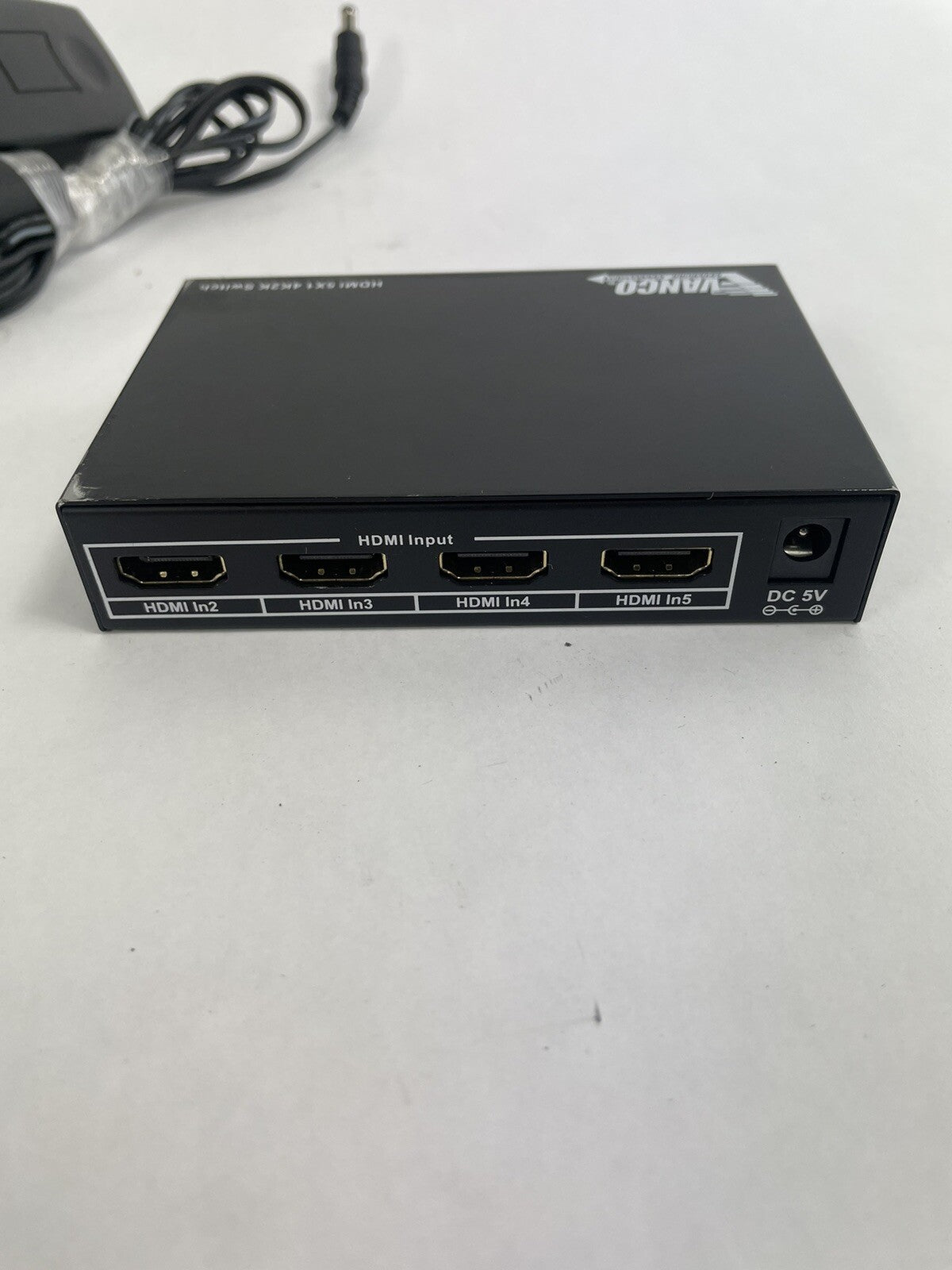 Vanco 280710 5-Port HDMI Switch 5x1 Switcher Selector 4K 1080P