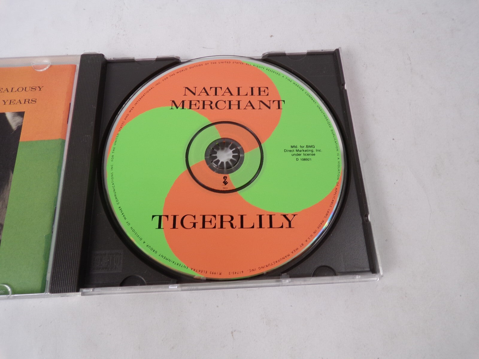 Tigerlily Natalie Merchant San Andreas Fault Wonder Beloved Wife River CarnCD#41