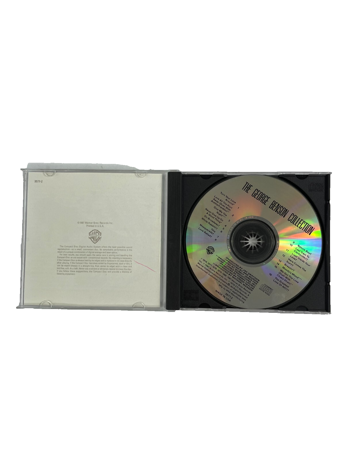 George Benson – The George Benson Collection Give Me The Night Nature Boy CD#37