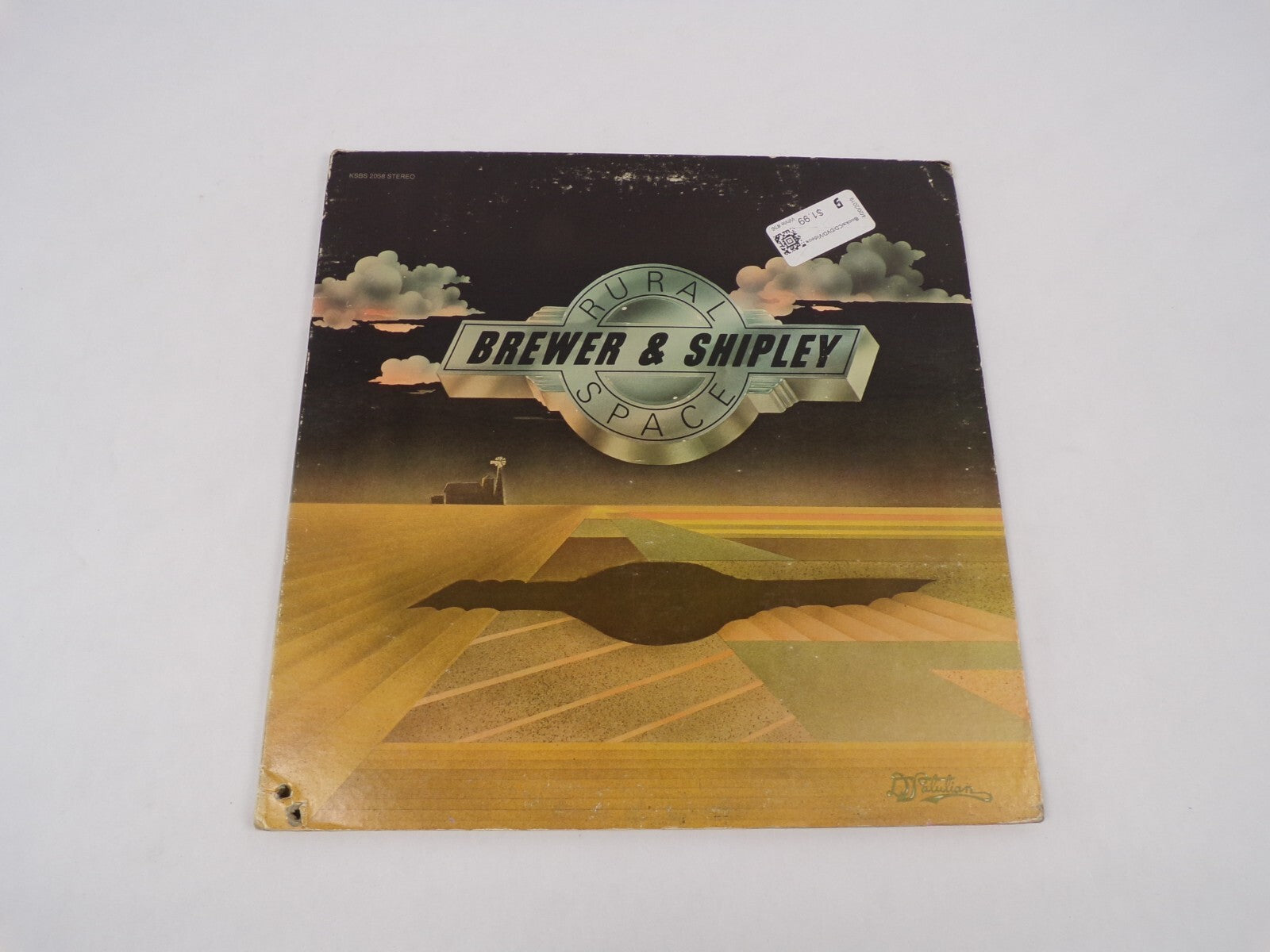 Rural Brewer & Shipley Space Yankee Lady  Fly Fly Fly Black Sky Vinyl Record