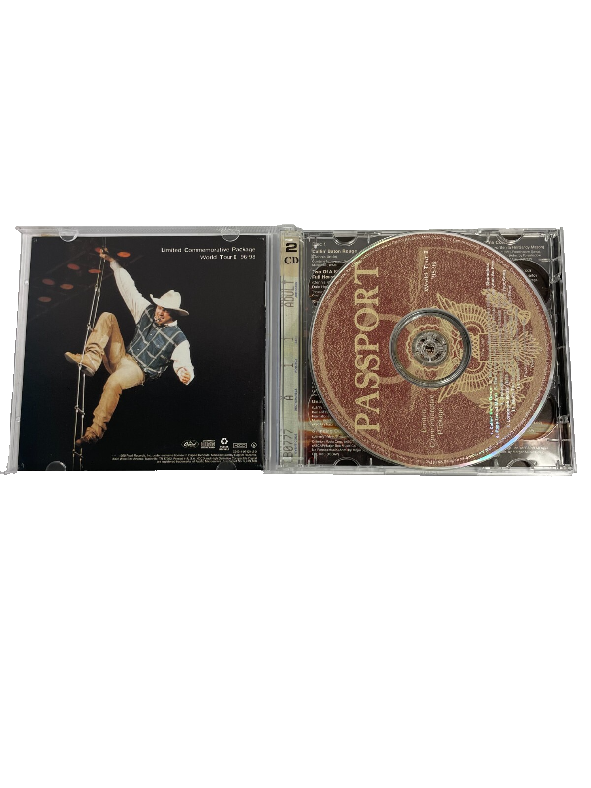 Garth Brooks – Double Live Callin' Baton Rouge Papa Loved Mama The River CD#29