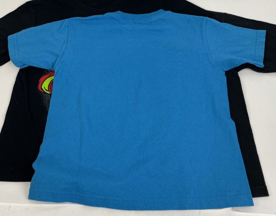 Lot of 4 Kid's Boy's T Shirts Size L7 Disney TMNT Sponge Bob DC Batman Superman