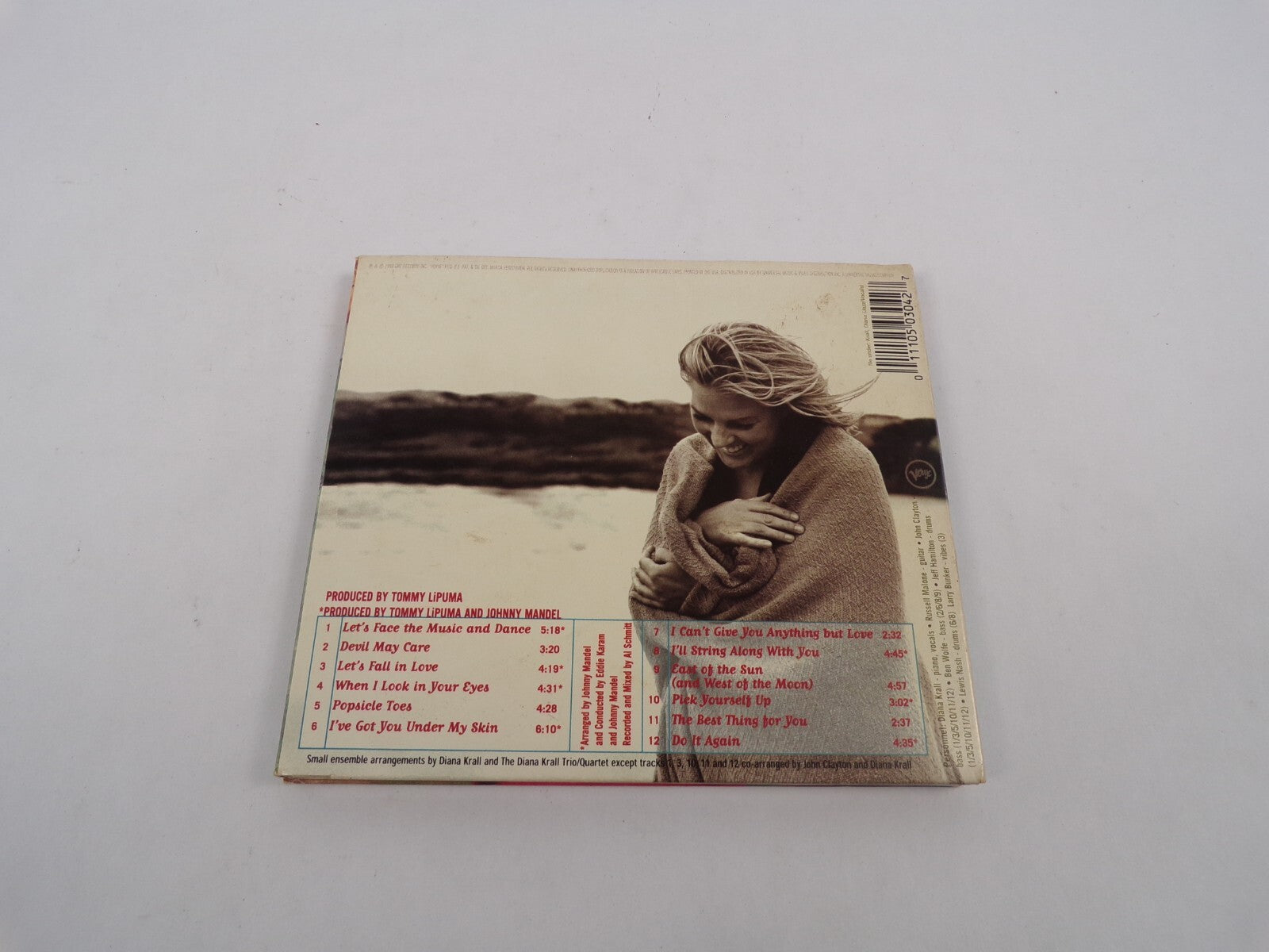 Diana Krall When I Look In Your Eyes Let's Face The And Dance Devil May CarCD#28