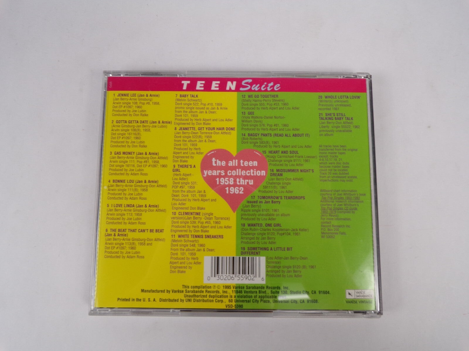 Jan & Dean Teen Suite CD #10