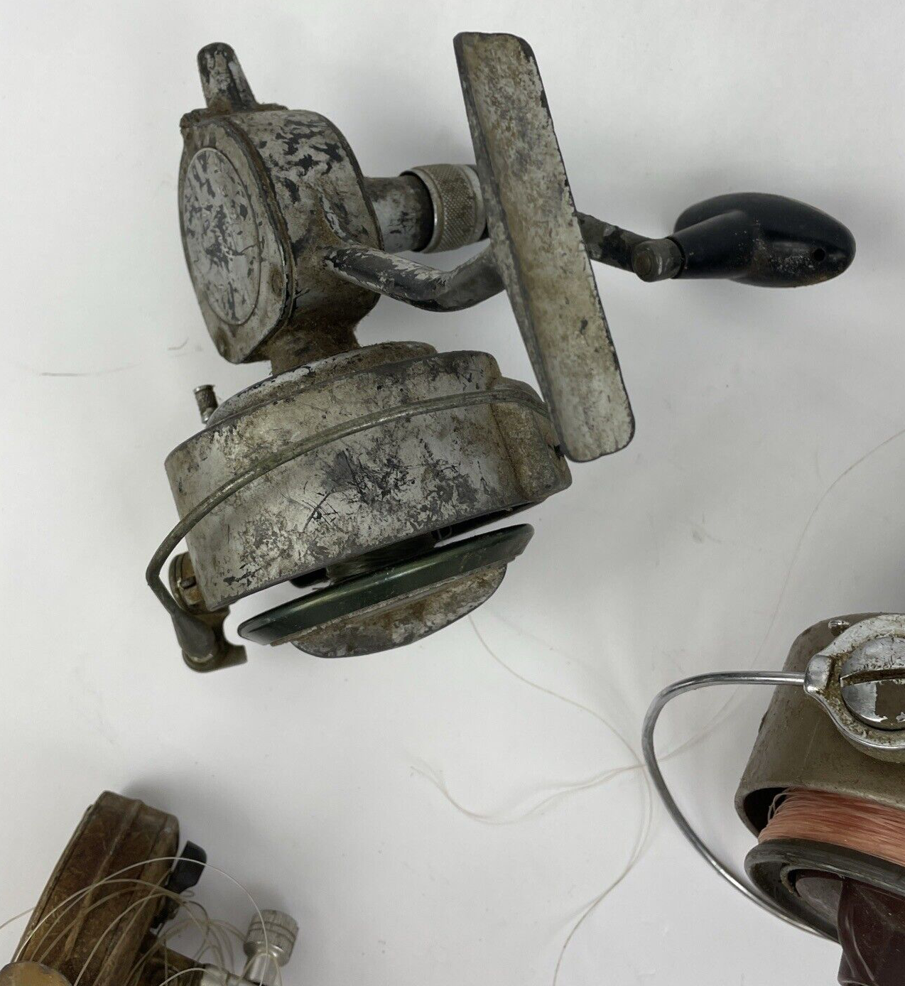 Vintage Spinning Reels - Lot of 7 x Langley SpinFlo Spinator Daiwa 7850 COMPAC95