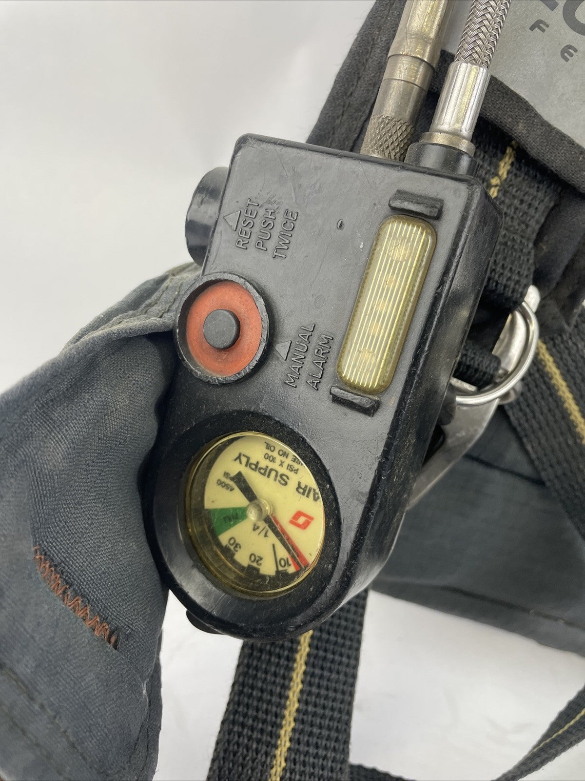 SCOTT SAFETY 4.5 4500 SCBA Air Pack Harness EZ-Flow Air Pak Plus with Sensor  i