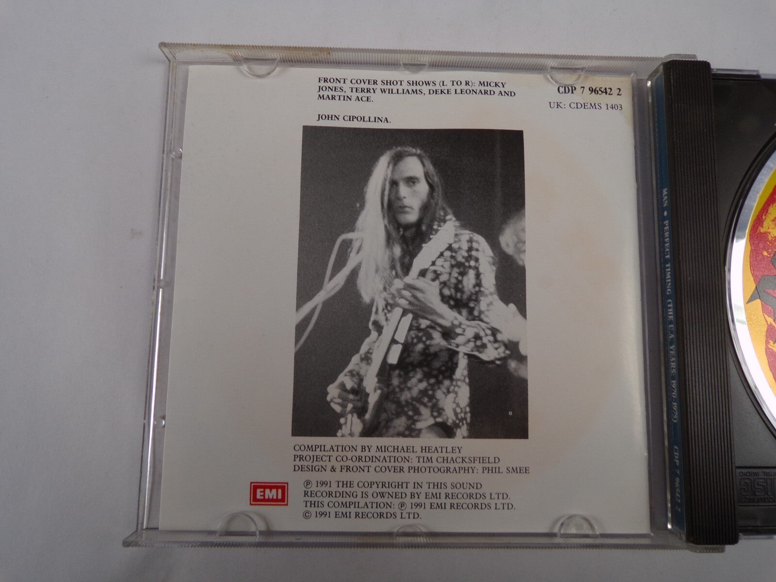 Man Perfect Timing The U.a Years 1970-1975 Daughter Of The Fireplace CD#59