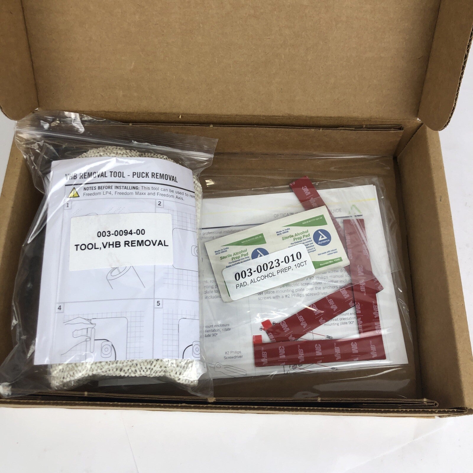 ArmorActive KIT, OPTICA ENCLOSURE GLASS MOUNT Accesory Kit  , AA - OPTI  -  LOOK