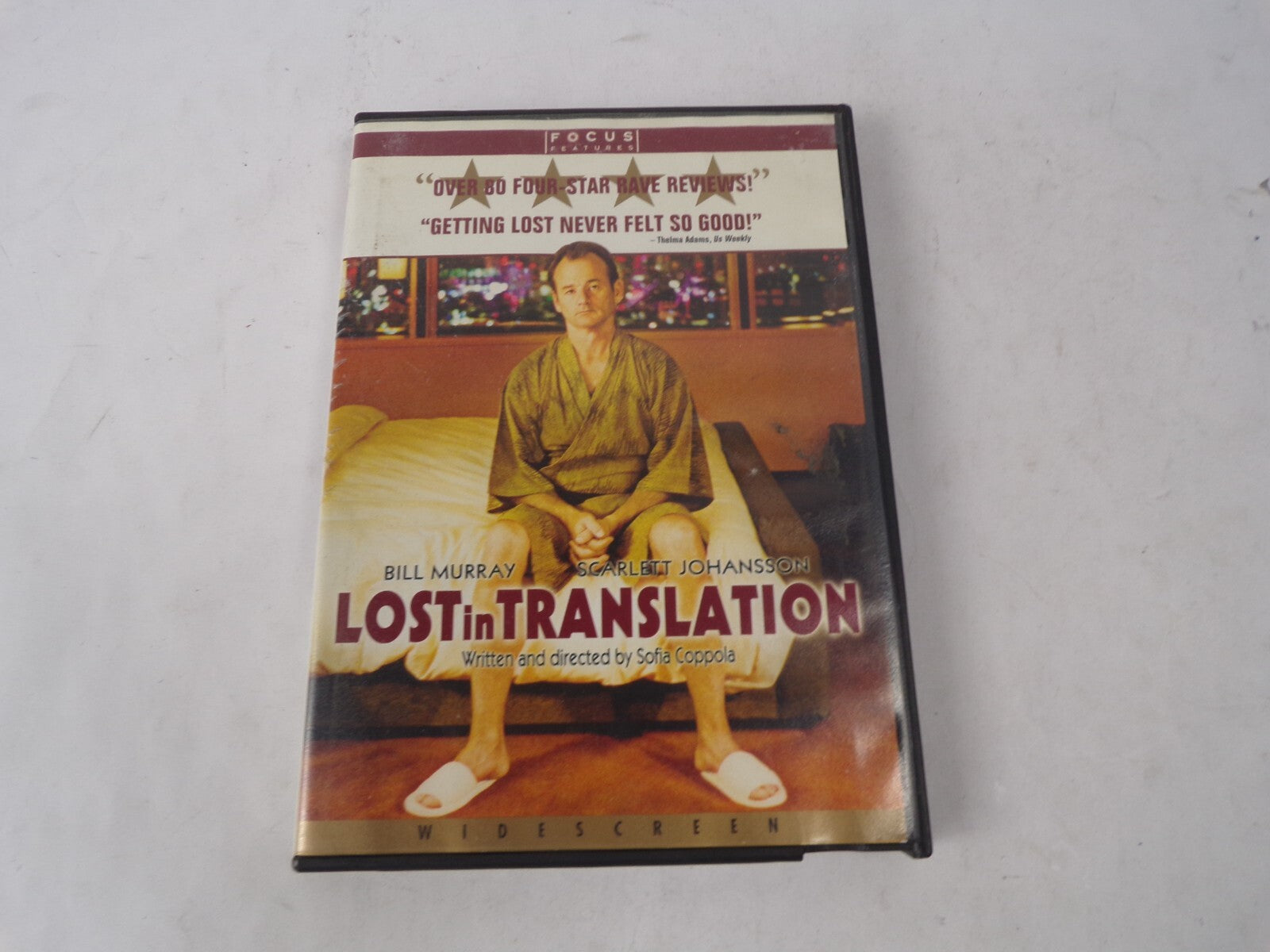 Lost in Translation Bill Murray Scarlett Johansson Lance Acord DVD Movies