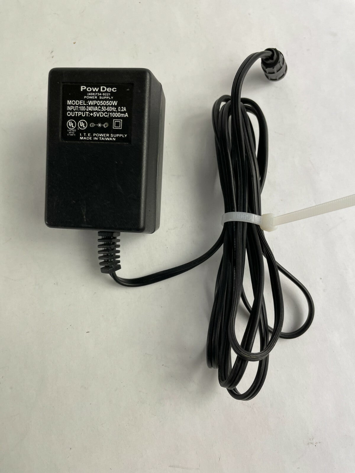 Genuine Pow Dec WP05050W Ac Adapter Output 5 V 1 A Power Supply Adapter A82