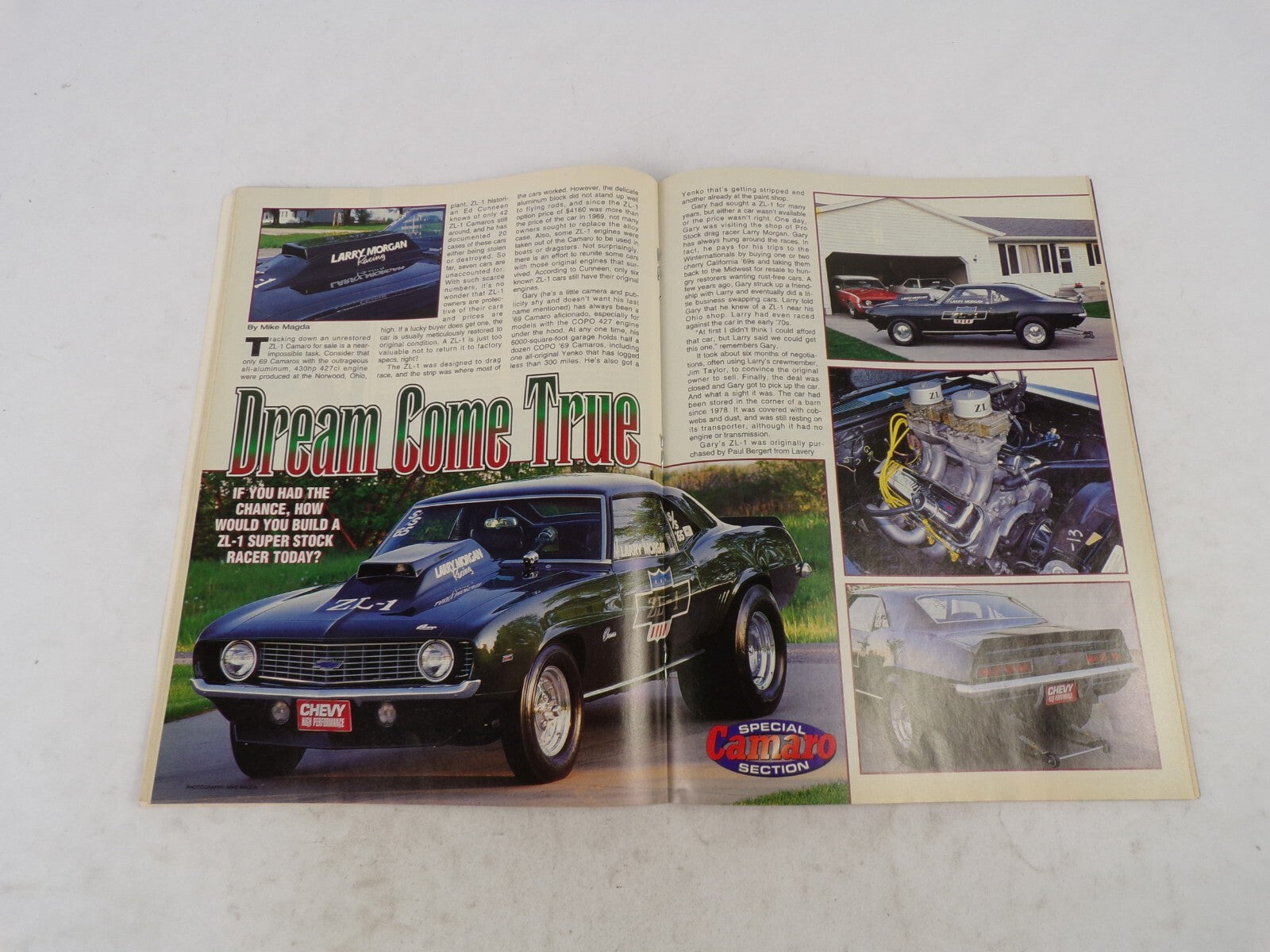 September 1995 Chevy High Performance Camaro Special Win A '55 Chevy Truck Super