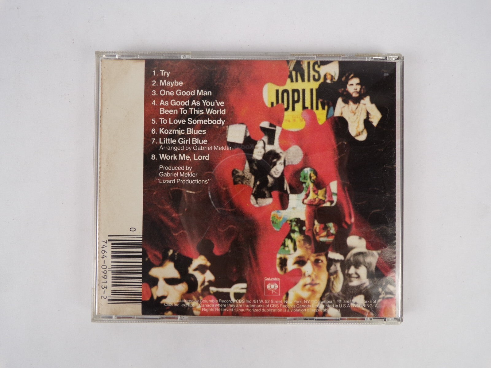 Janis Joplin I Got Dem Ol'Kozmic Blues Again Mama CD #9