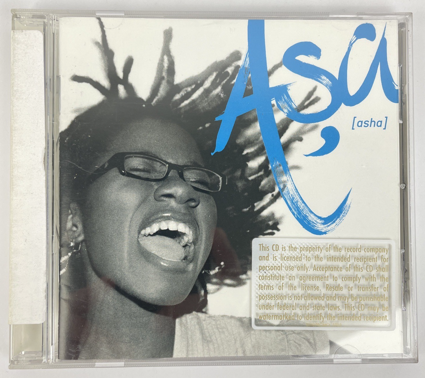Asa (ASHA) Naive Digital Audio CD 2008 Soul Folk Pop Promotional Copy MINT #3