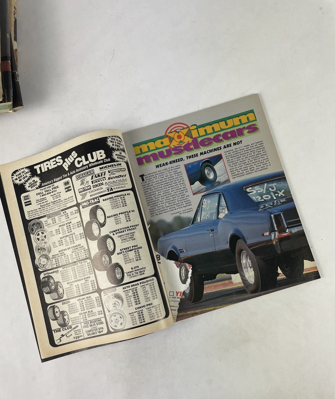 Lot of 12: VINTAGE HOT ROD MAGAZINES Complete Full Set 12 issues Jan to Dec 1990