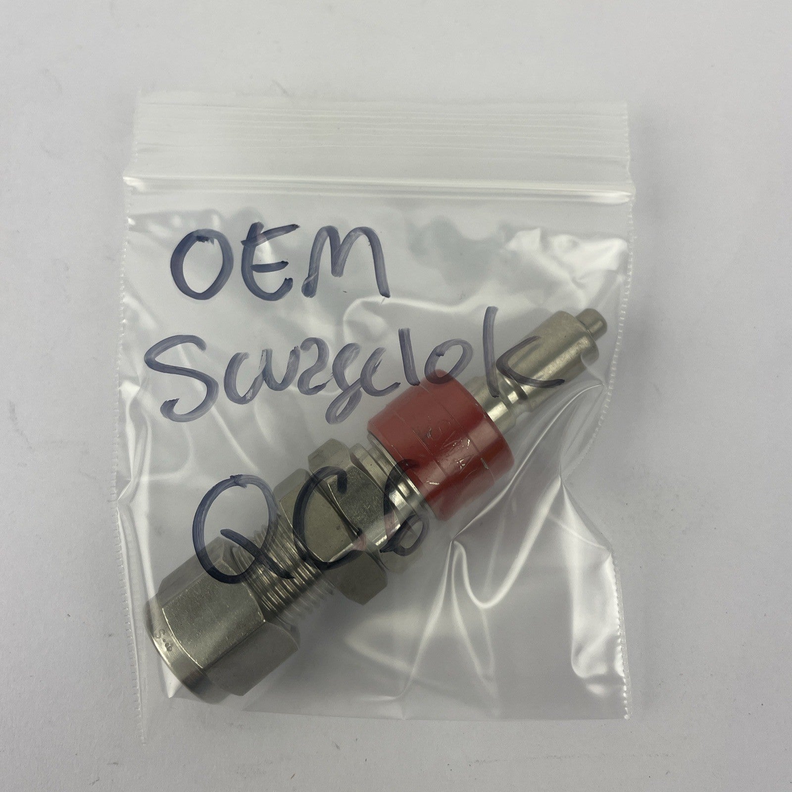 OEM Swagelok Stainless quick connect Stem Fitting SS-316 - QC6 1/2" male NPT