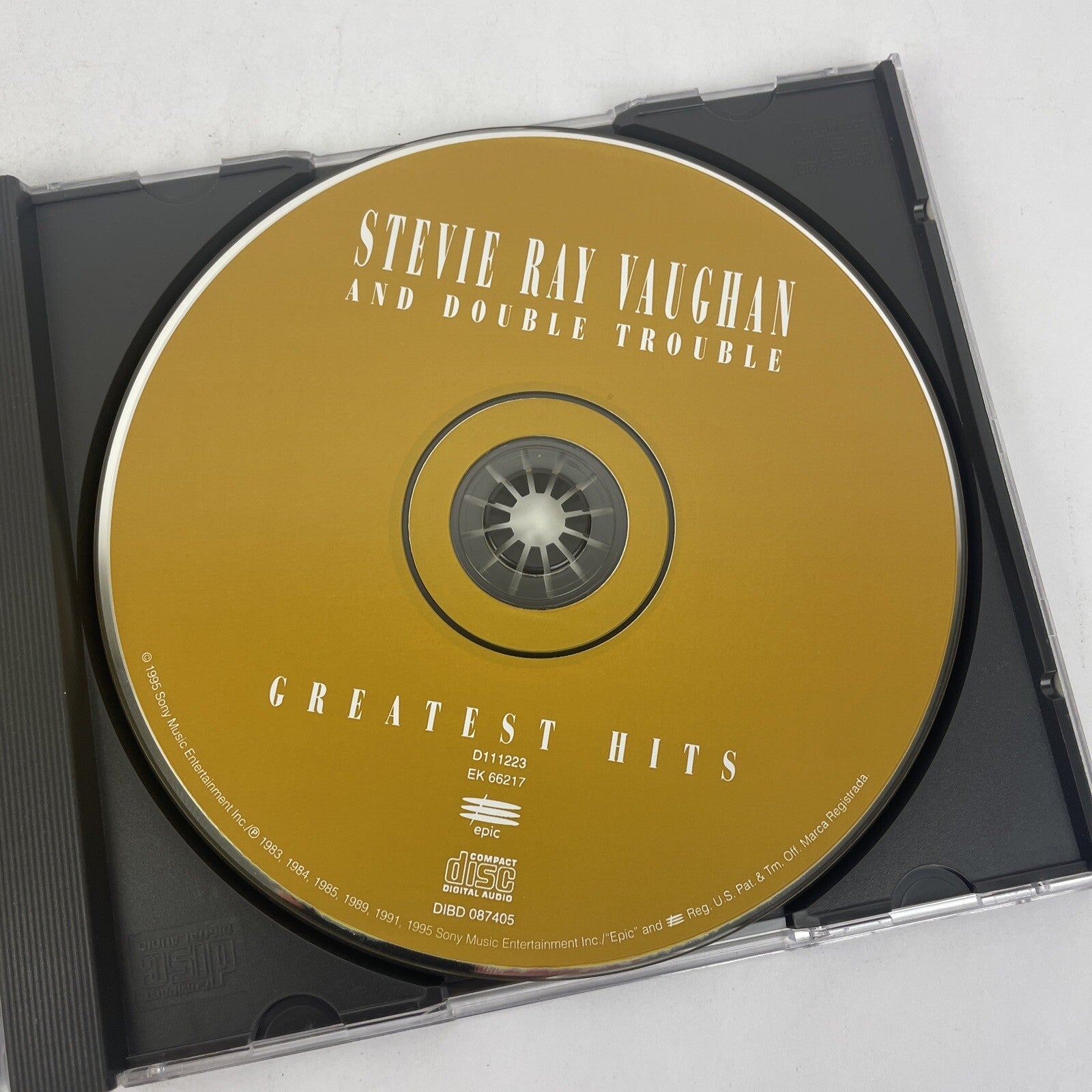 Stevie Ray Vaughan and Double Trouble: Greatest Hits Digital Audio CD 1995 Sony
