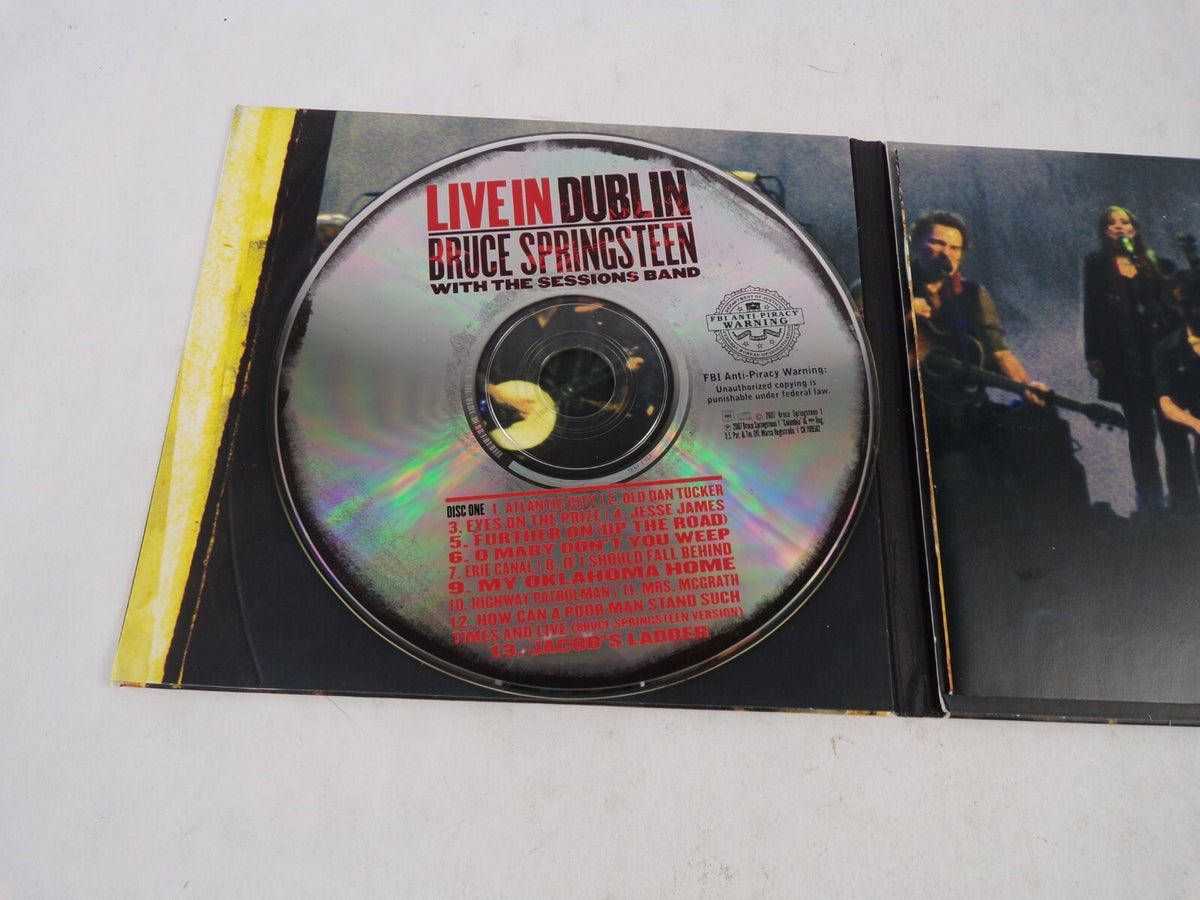 Live In Dublin Bruce Springsteen With The Sessions Band Atlantic City Old CD#58