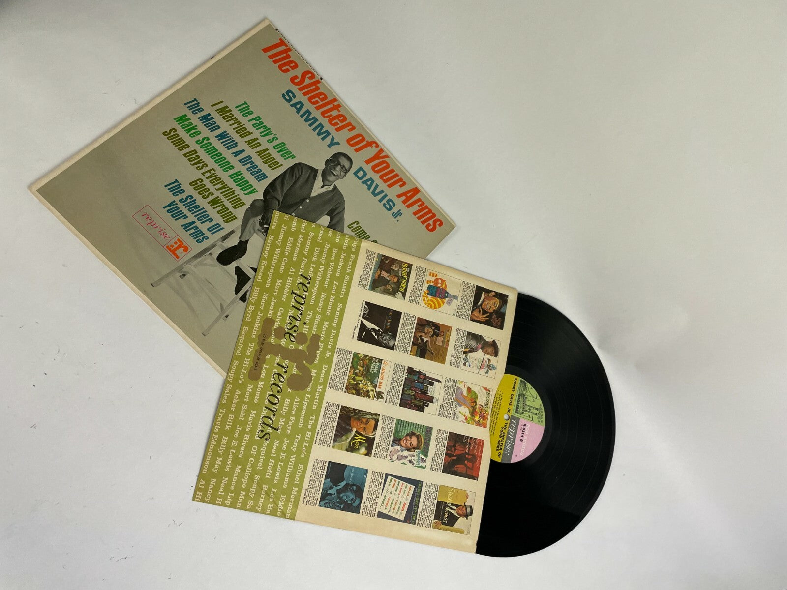 The Shelter of Your Arms Sammy Davis Vinyl Record