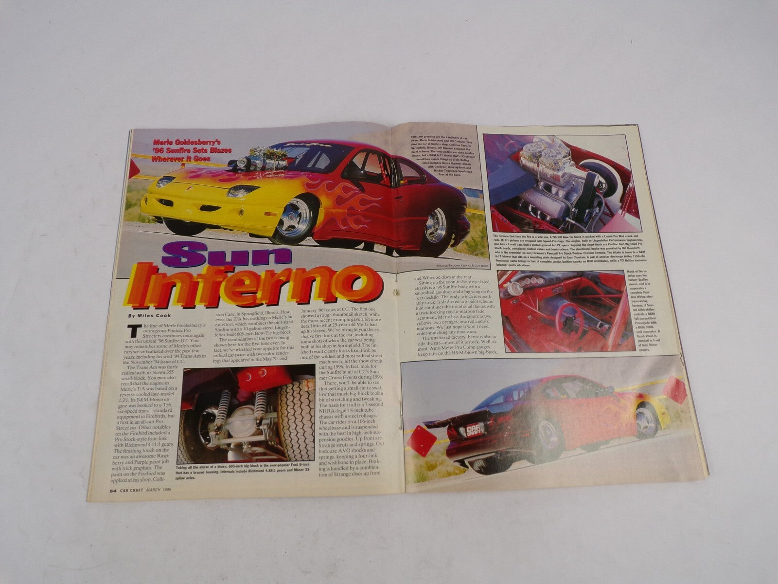 March 1996 Car Craft Modern-Tech Muscclecars 15 Best Chevy Tech Tips Of All Time