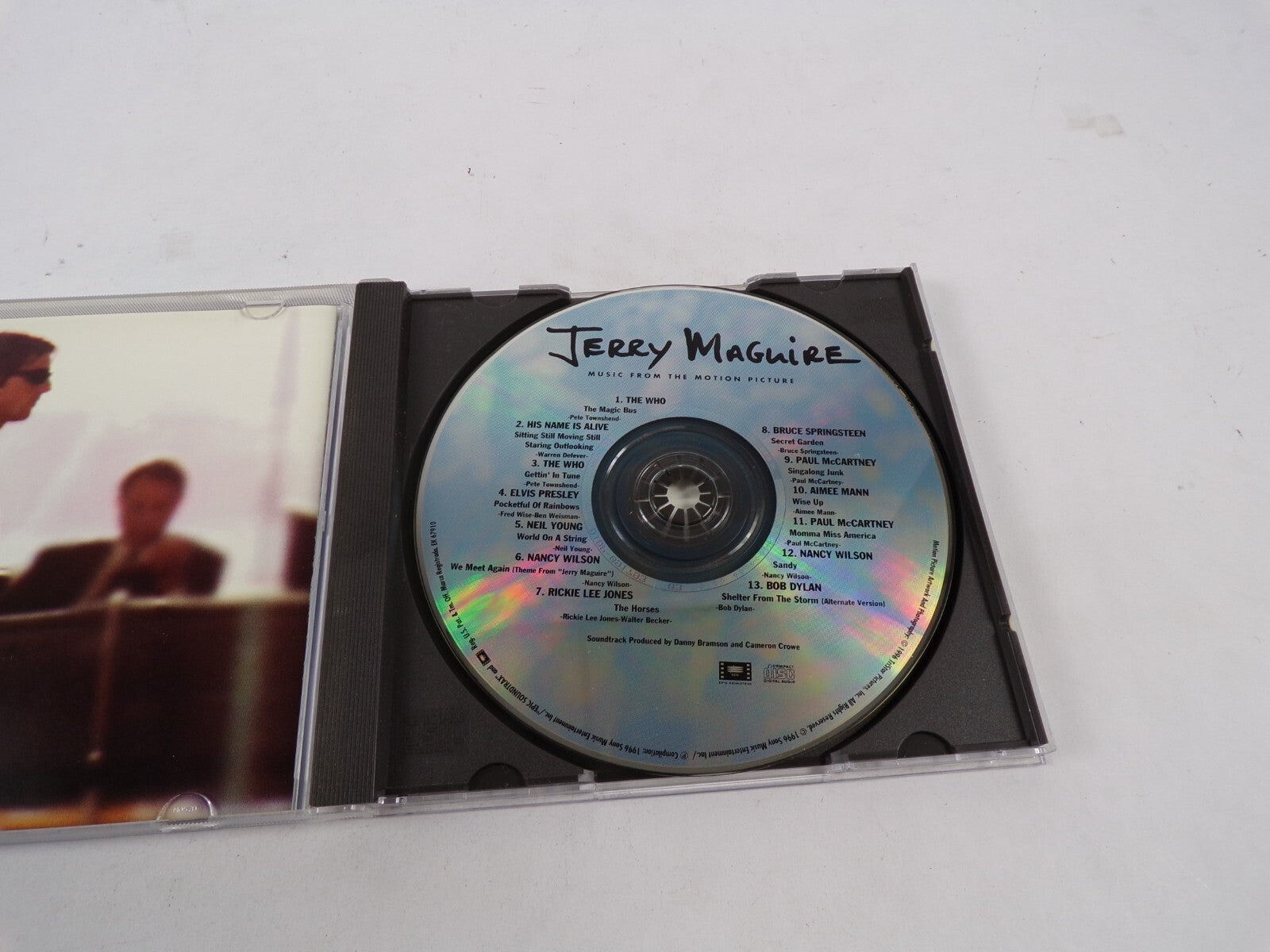Tom Cruise Jerry Maguire Music From The Motion Picture The Who His Name CD #43