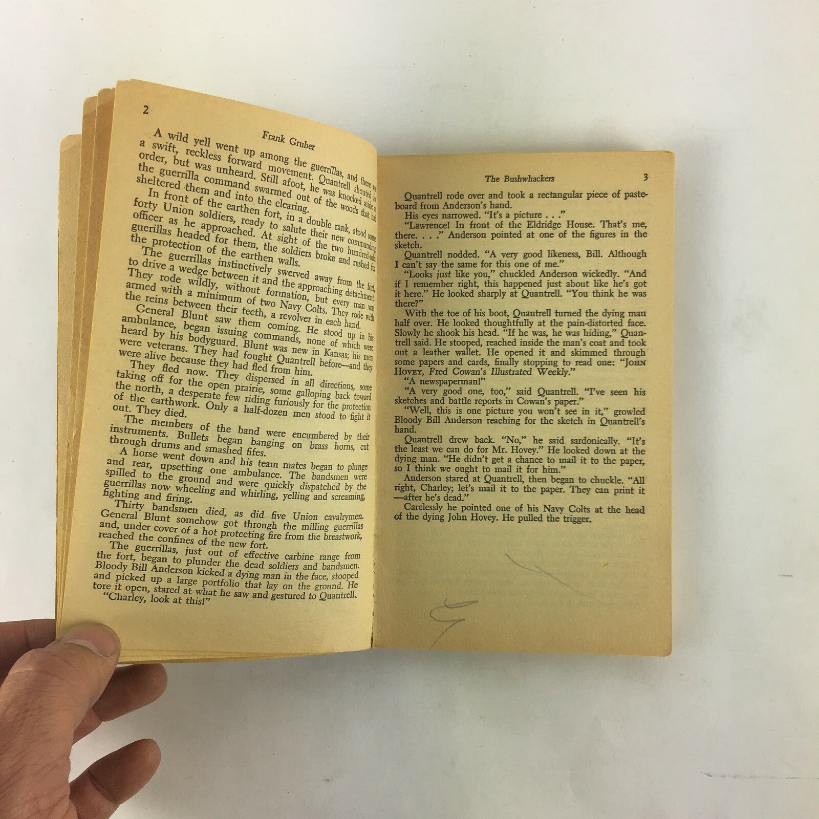 The Frank Gruber Bushwhackers They were the terror of the Border