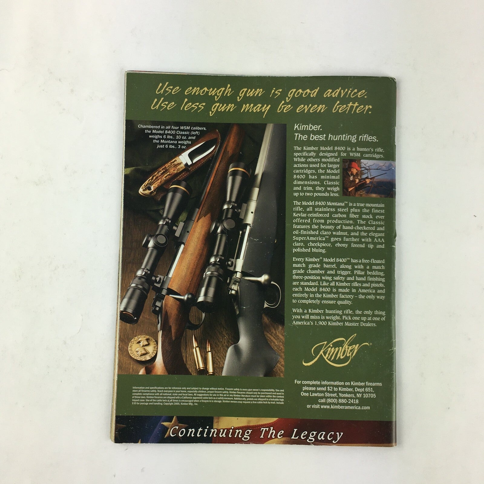 September 2005 Shooting Times Magazine Winchester's Most Powerful Model94 .45ACP