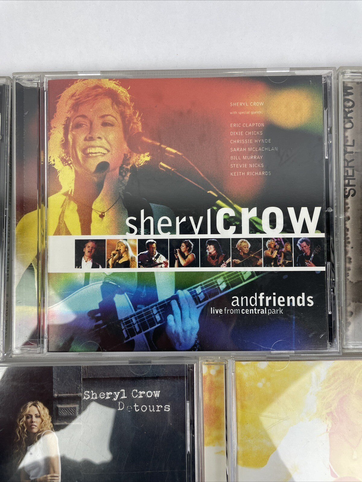5 x Sheryl Crow Audio CD Lot  C'MON - D Tours - TNMC - And Friends - Self Titled
