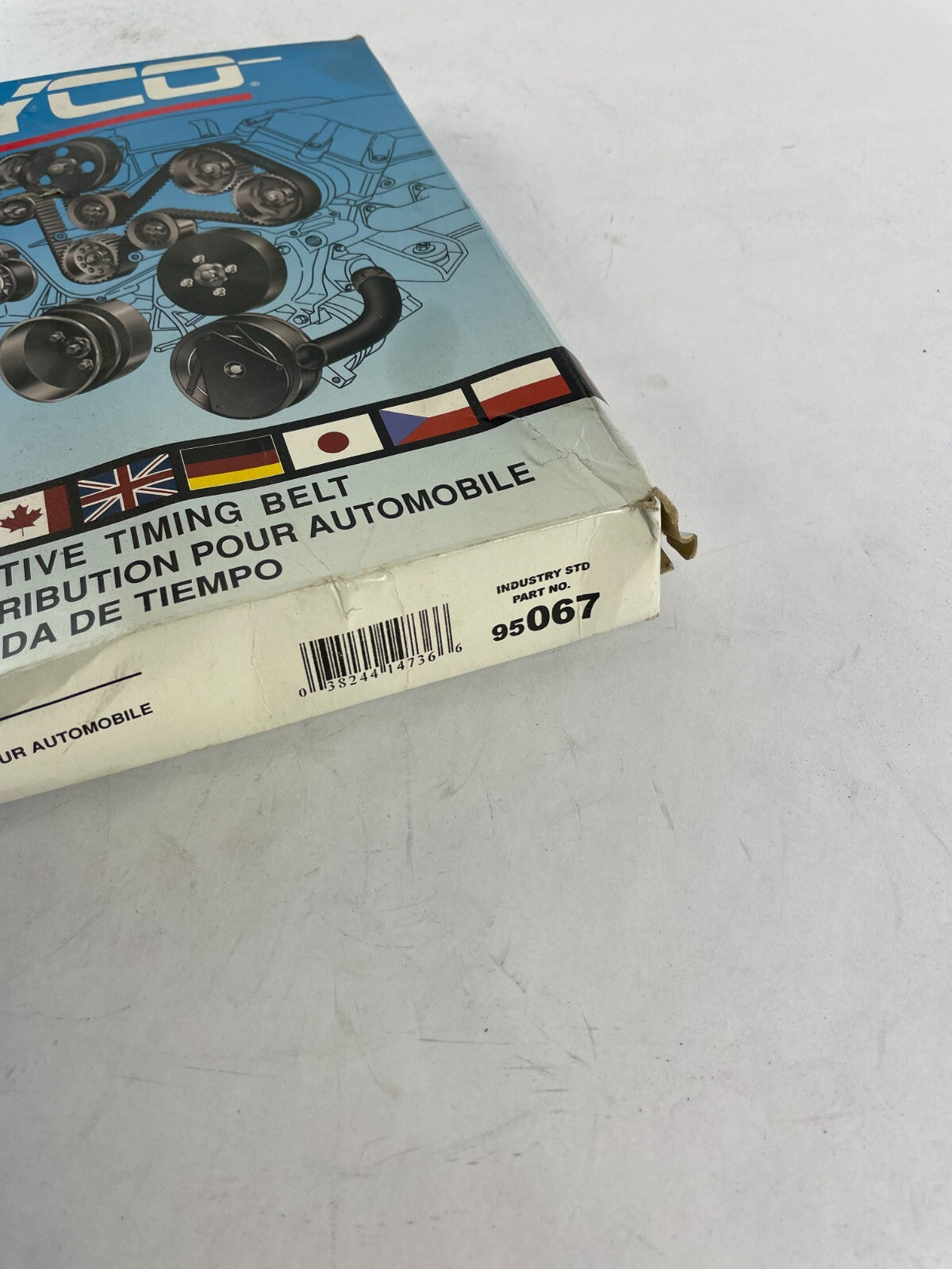 Dayco 95067 automotive timing belt OEM replacement part A11