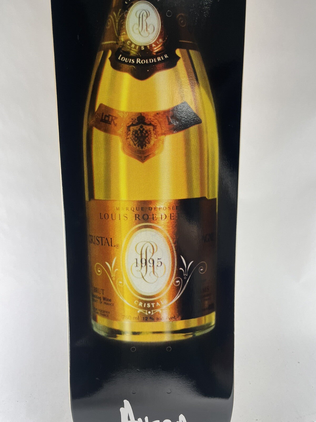 Avera skateboards deck 7.75” RARE quality Cristal Champagne Louis Roederer