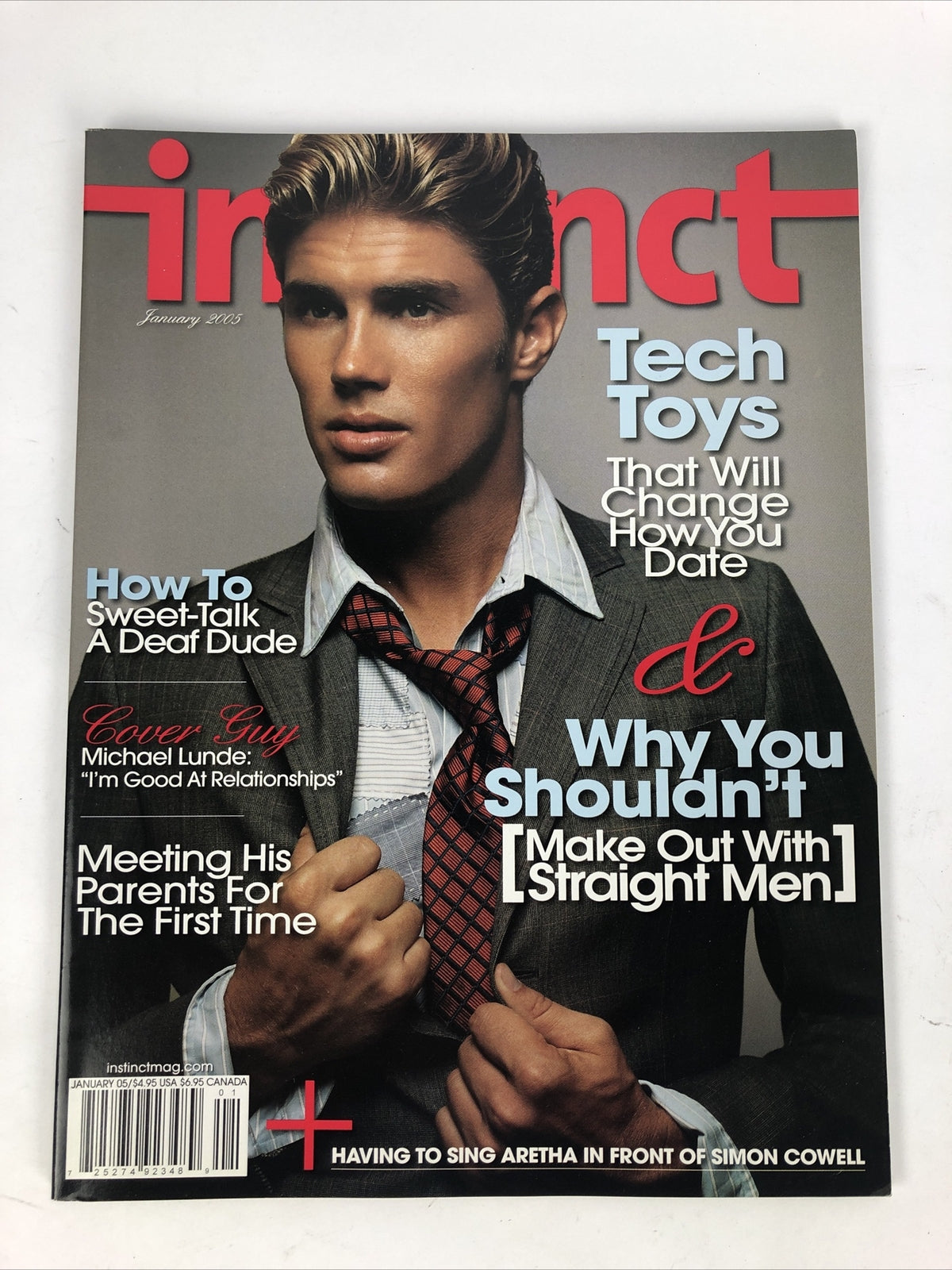 2005 January INSTINCT Magazine Tech Toys Michael Lunde *VGC*