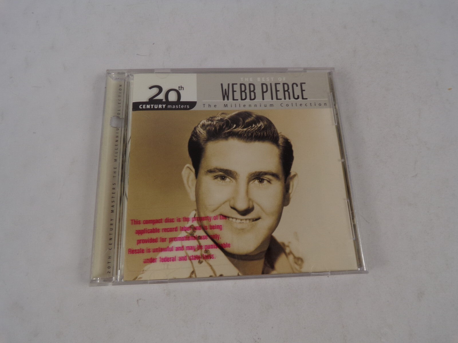 The Best Of Webb Pierce Wondering Back Street Affair There Stands CD#55