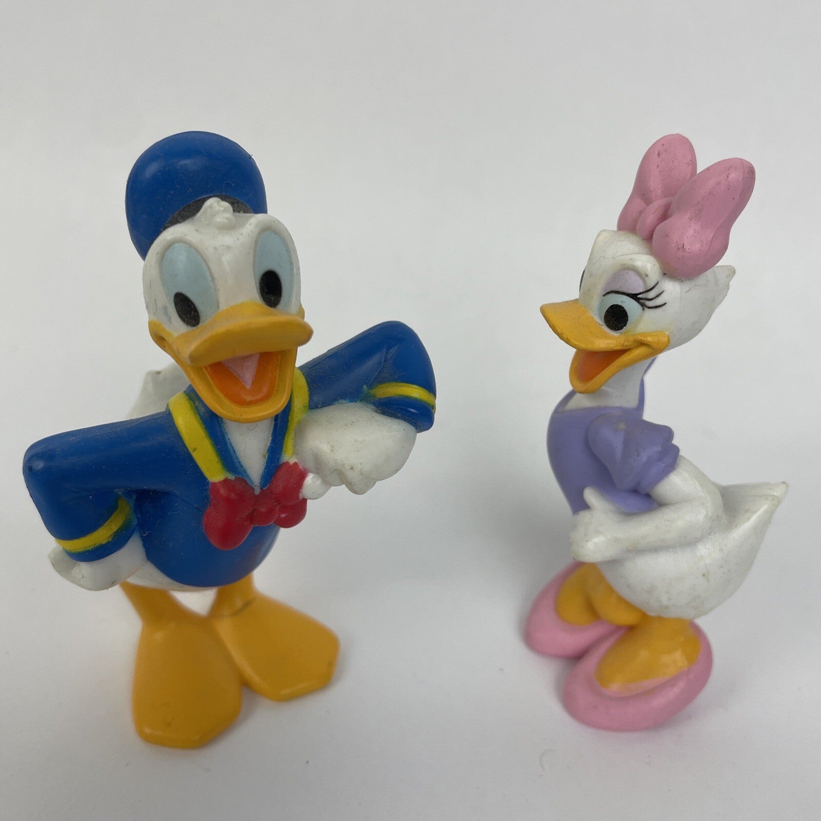 Walt Disney Donald Duck + Daisy Duck Figures Figurines * Cake Toppers * 3" Tall