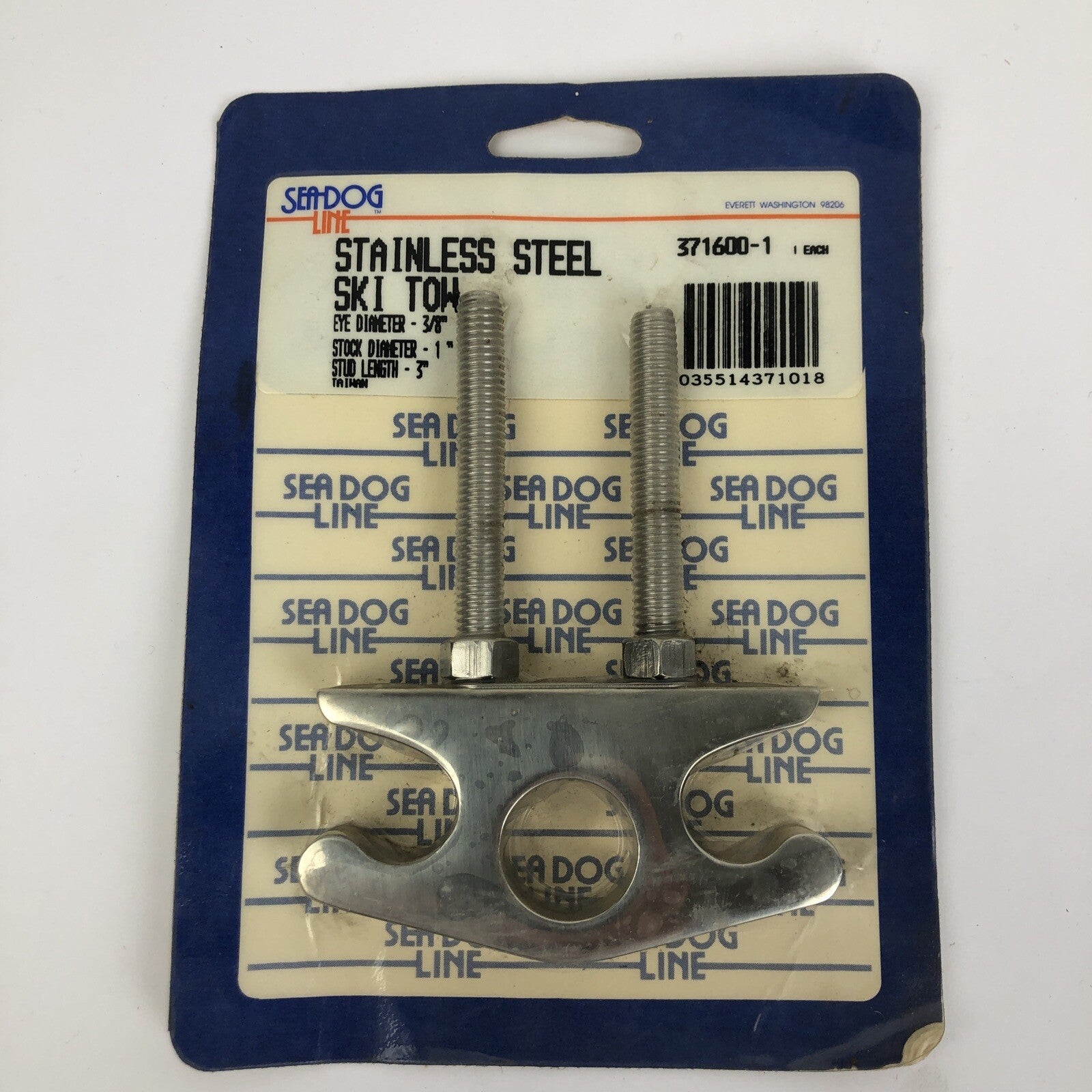 Seadog Line Stainless Steel Ski Tow Water Skiing Wake Board 371600-1 NOS LOOK