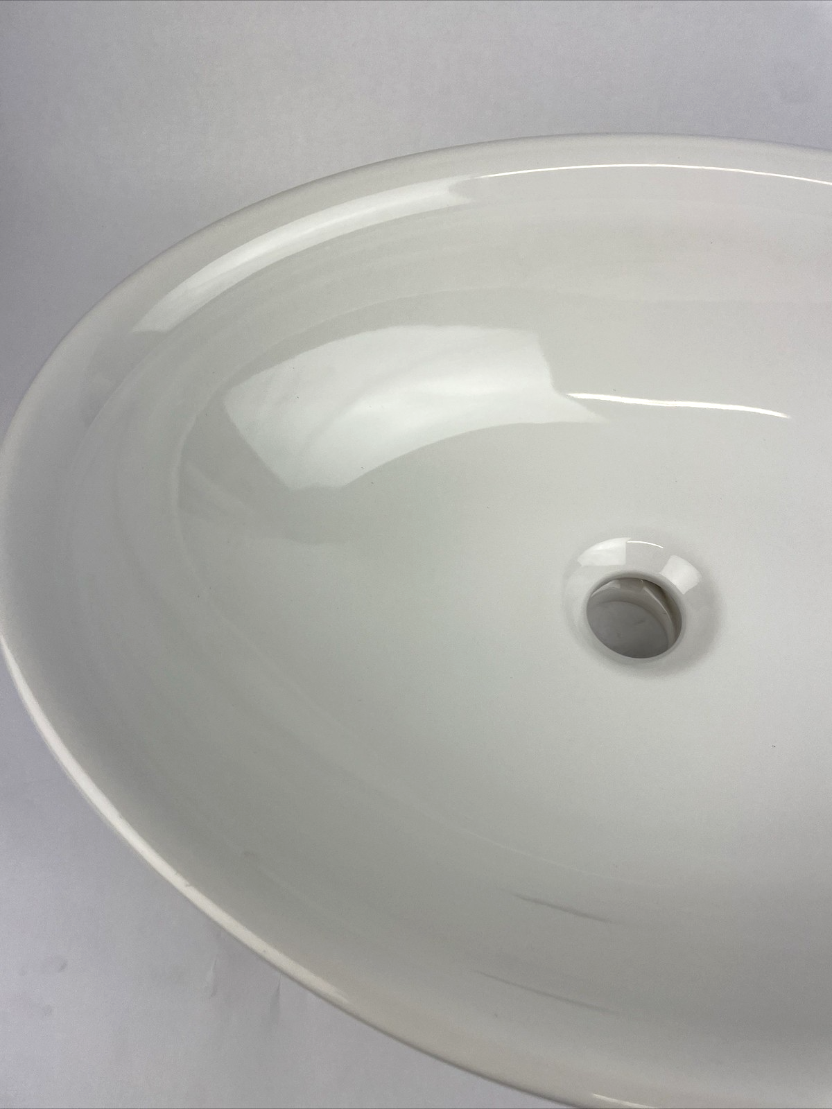 OEM LAUFEN Top Mount Bathroom Designer Sink Glossy White OD 20.25" 514mm