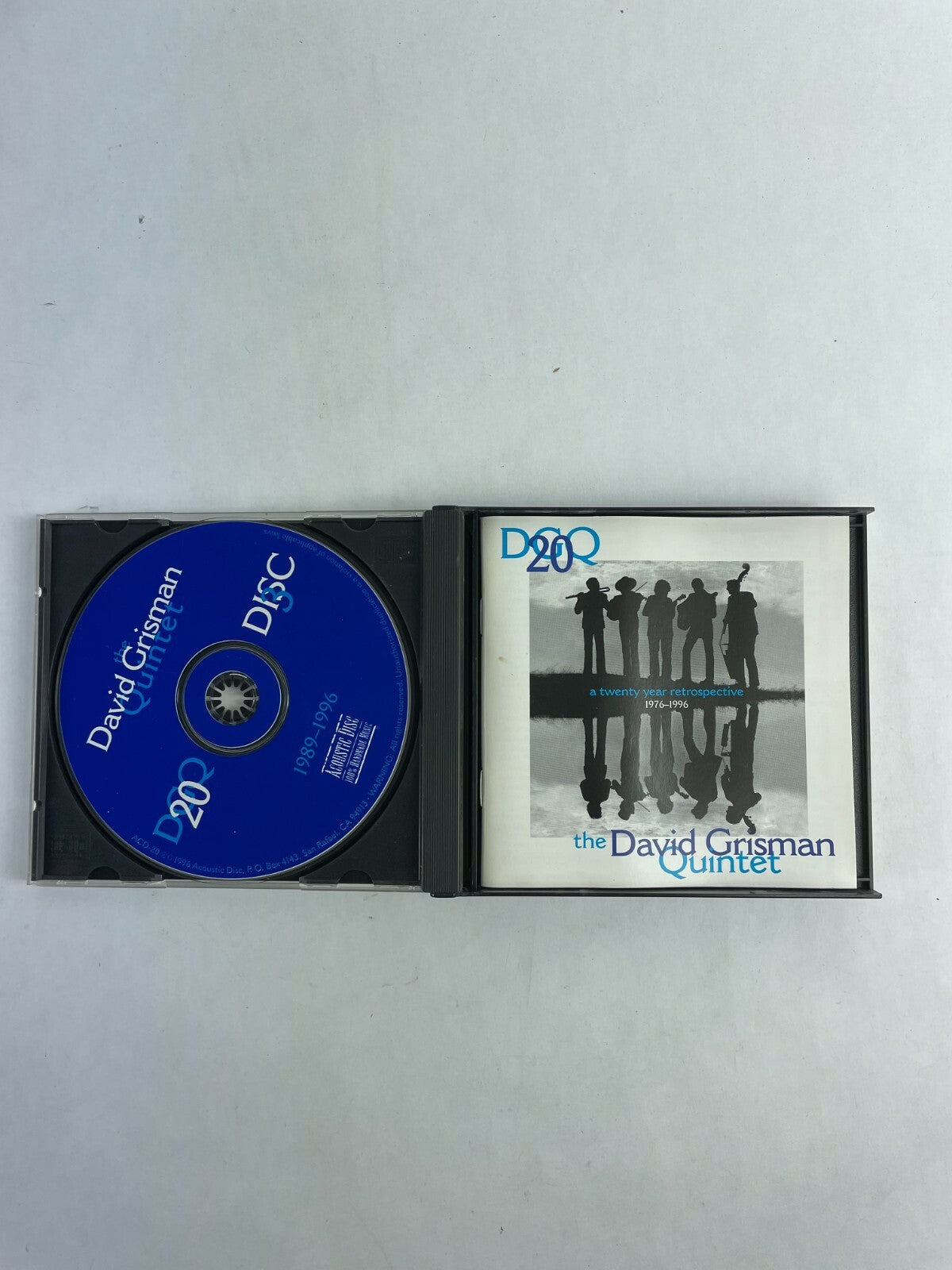 DGQ 20 The David Grisman Quintet A Twenty Year Retrospective 1976-1996 CD Q2