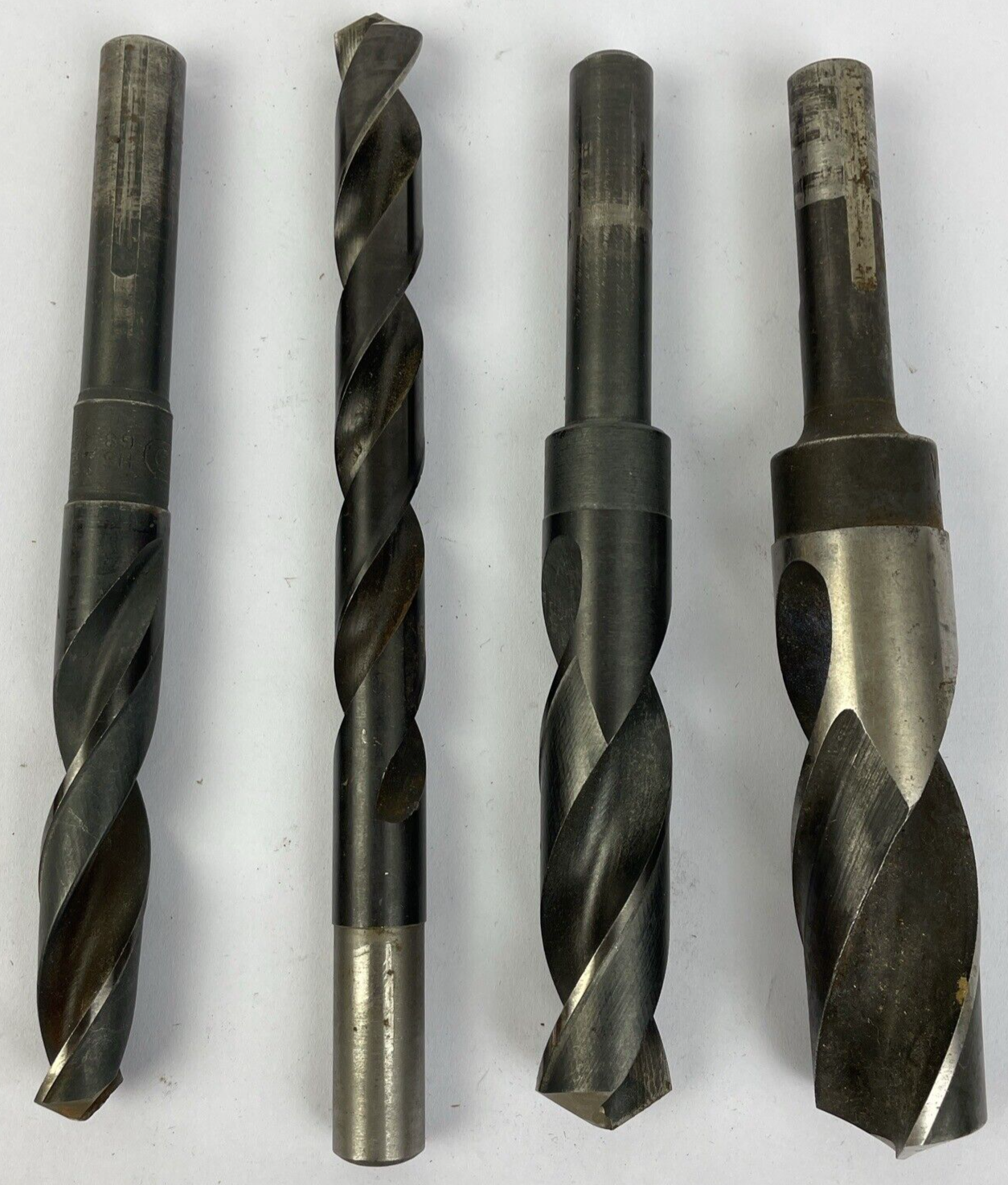 4 x Precision Twist Drill Bits 1/2"  31 HS Steel 32 USA - LOOK