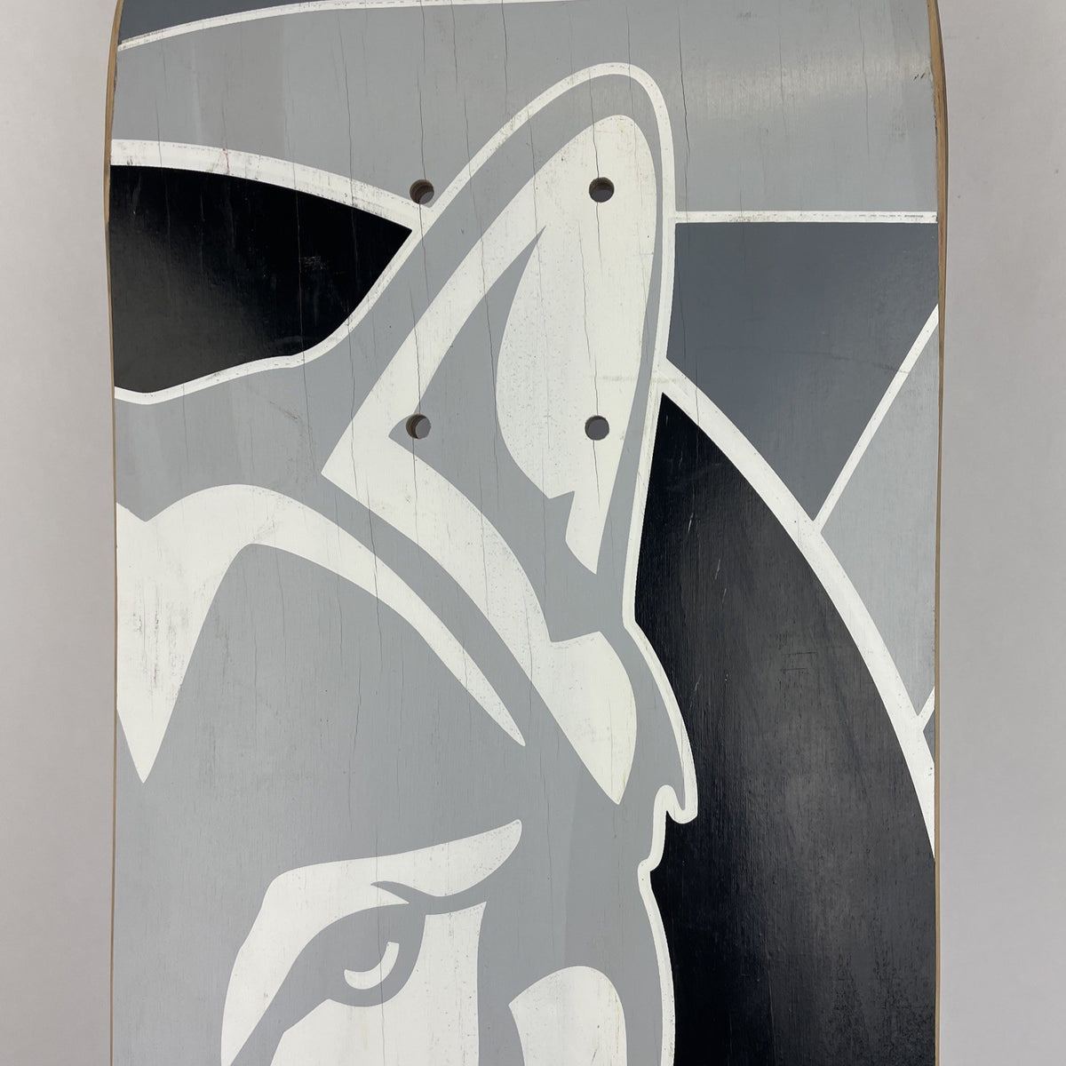 Vintage Premium Skateboards Circa 2000 " Lone Wolf " Skateboard Deck 7.7" x 31.3