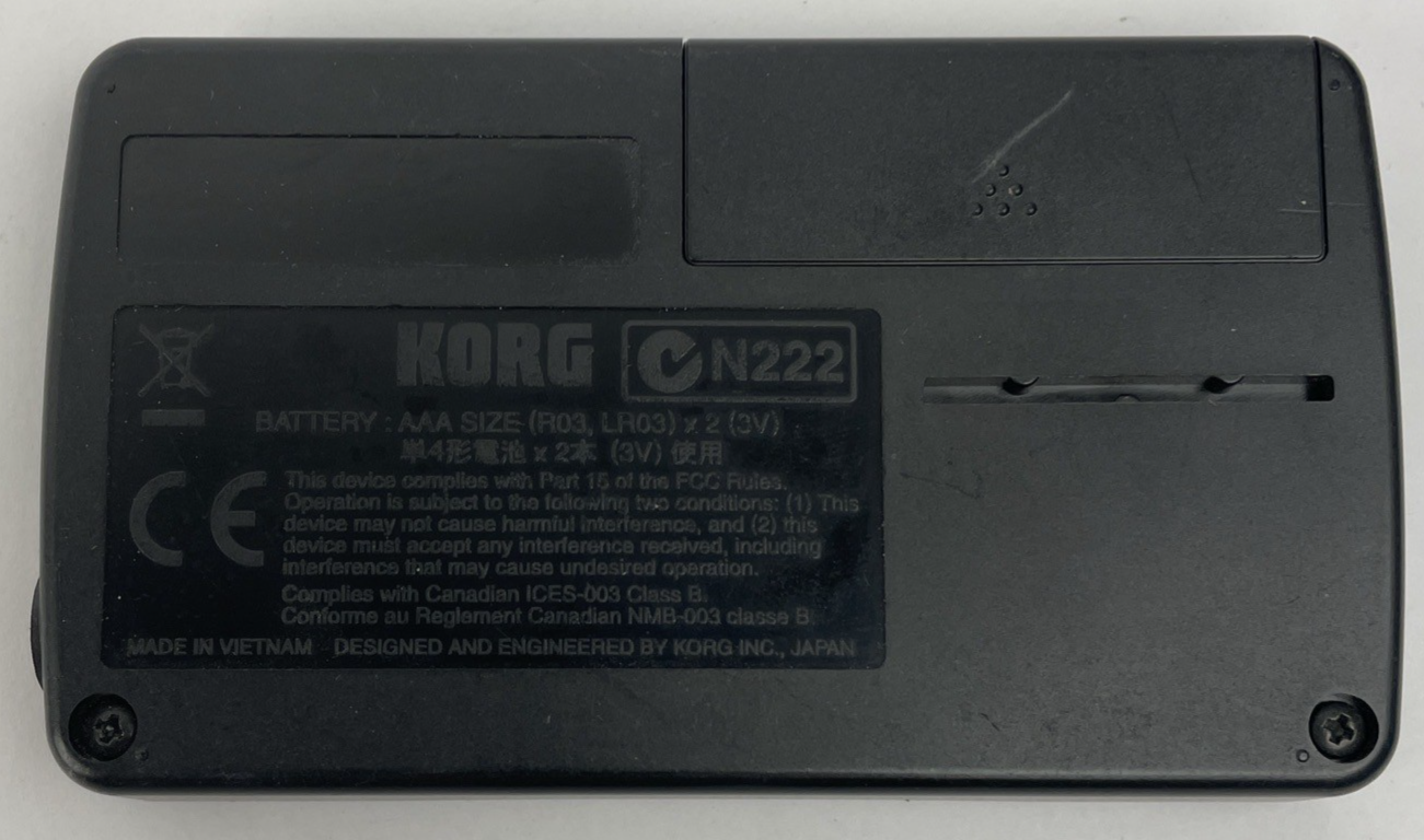 KORG GA-1 Digital Guitar / Bass Tuner Dependable Quality Musical Tuning Device