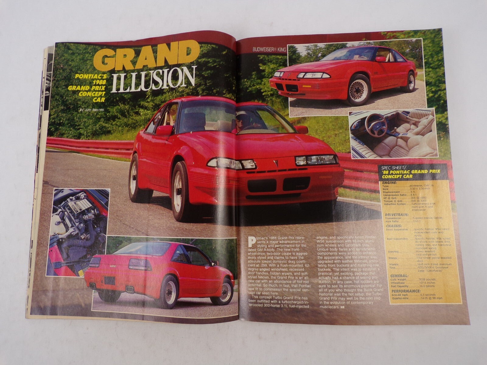 July 1988 Hot Rodding Magazine Suupercar Summer If It Happened, We Have It! Str