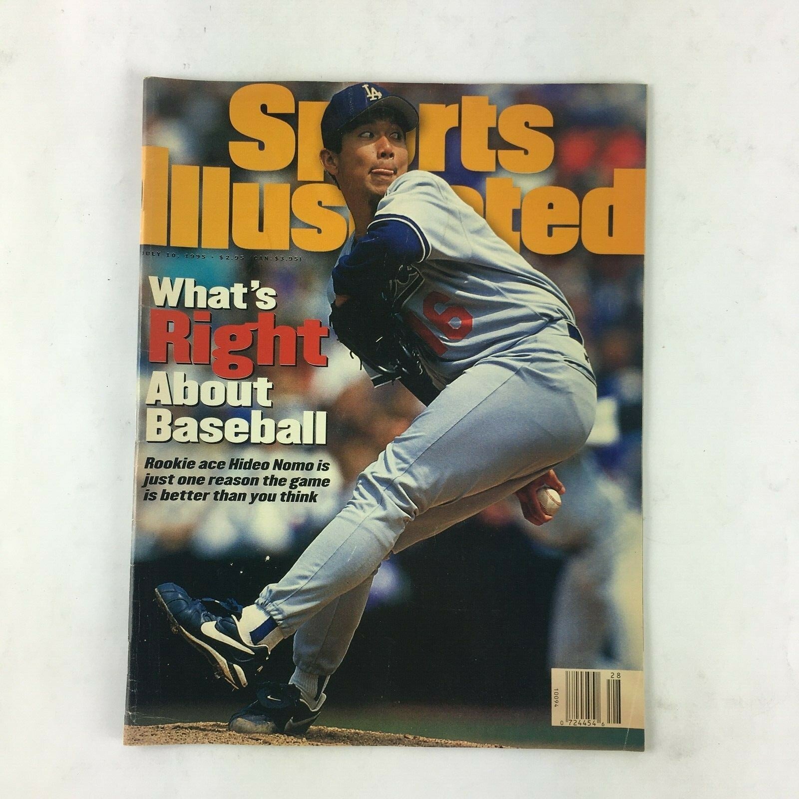 July 1995 Sports Illustrated Magazine What's Right About Baseball Rookie ace