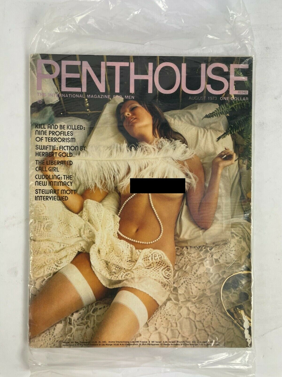August 1973 Penthouse Magazine Kill Nine Profiles Of Terrorism Herbert Gold #P