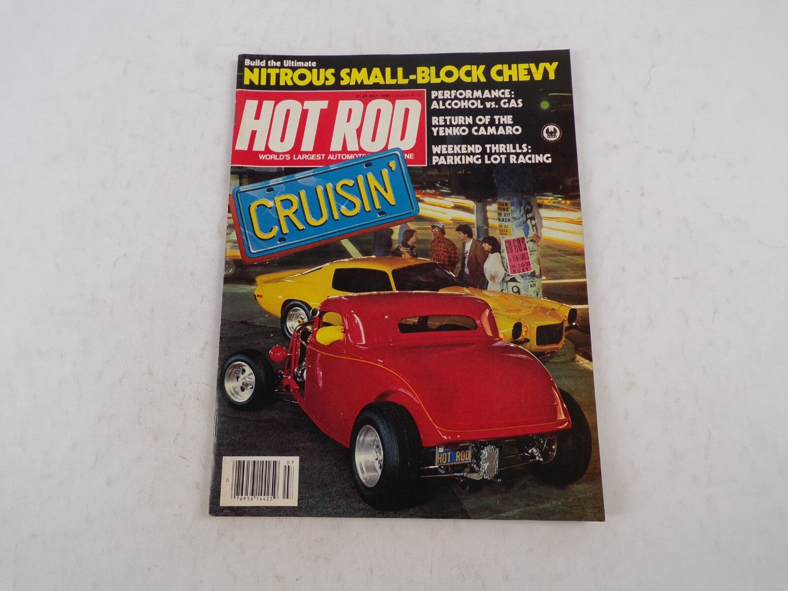 July 1987 Hot Rodding Magazine Cruisin Nitrous Small-Block Chevy Performance